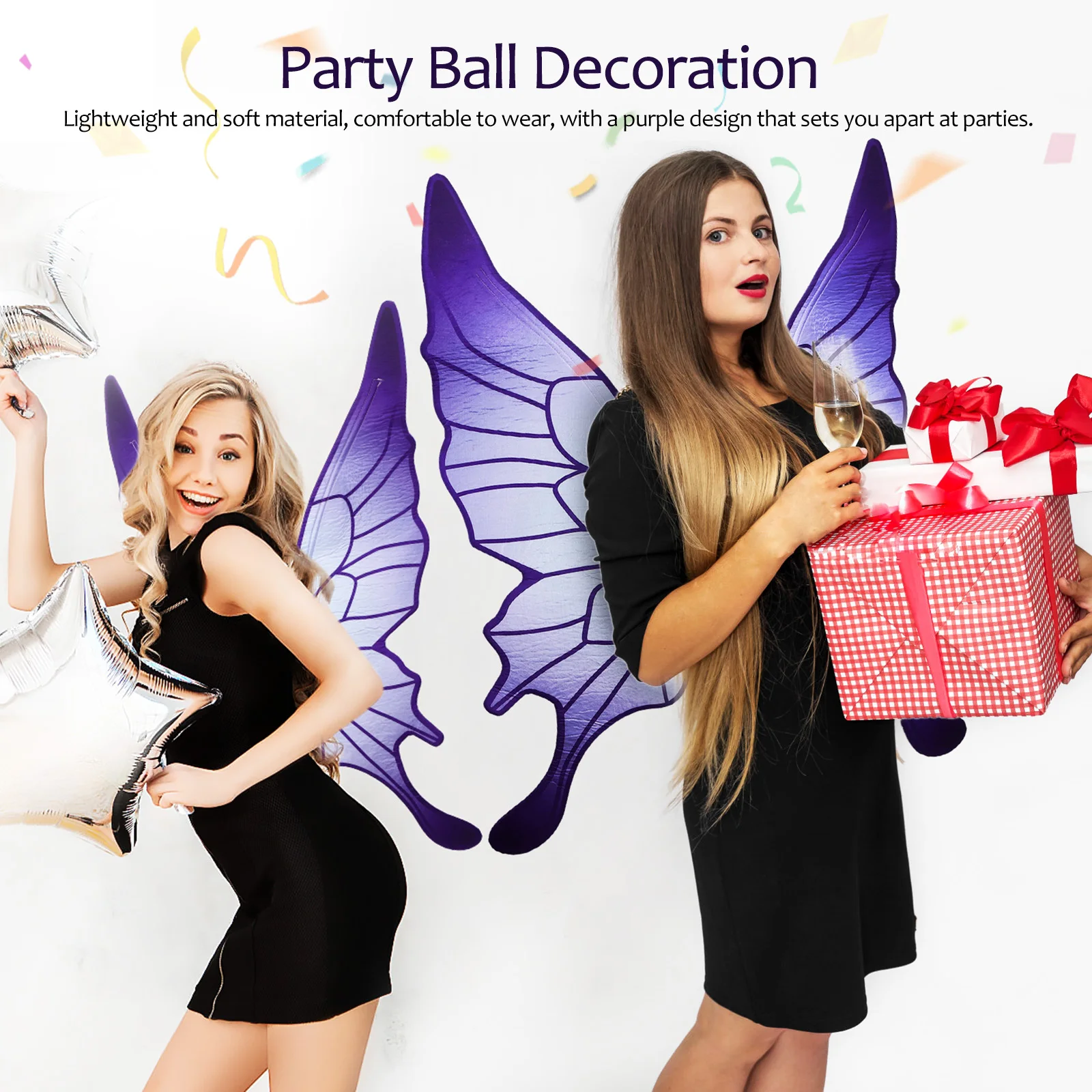 

Angel Butterfly Wings Fairy Cosplay Adult Non-woven Fabric Costume for Women Women's