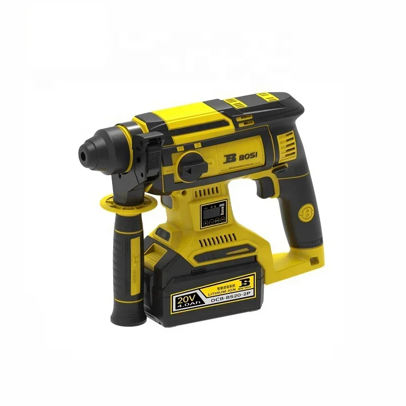 

Intelligent Voice Broadcast System 20V Li-ion Battery Impact Hammer With Laser