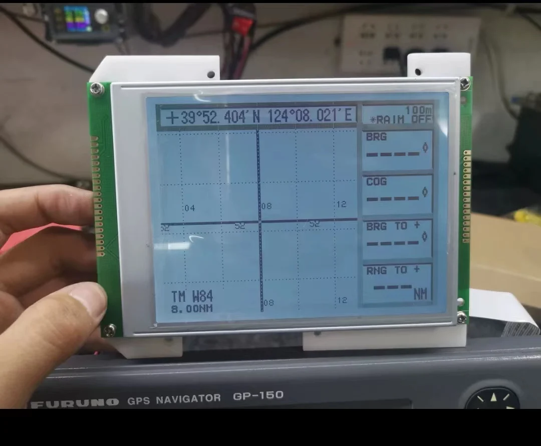 Ekran wyświetlacza LCD do nawigacja gps FURUNO GP-80 GP-90 wymiany GP-150