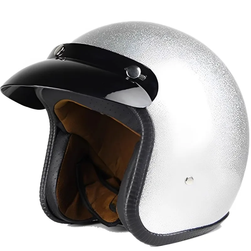 Helmet Retro Small Shape Motorbike Helmet JET Open Face Helmet Japanese Style Korea Style Low Profile Motorcycle