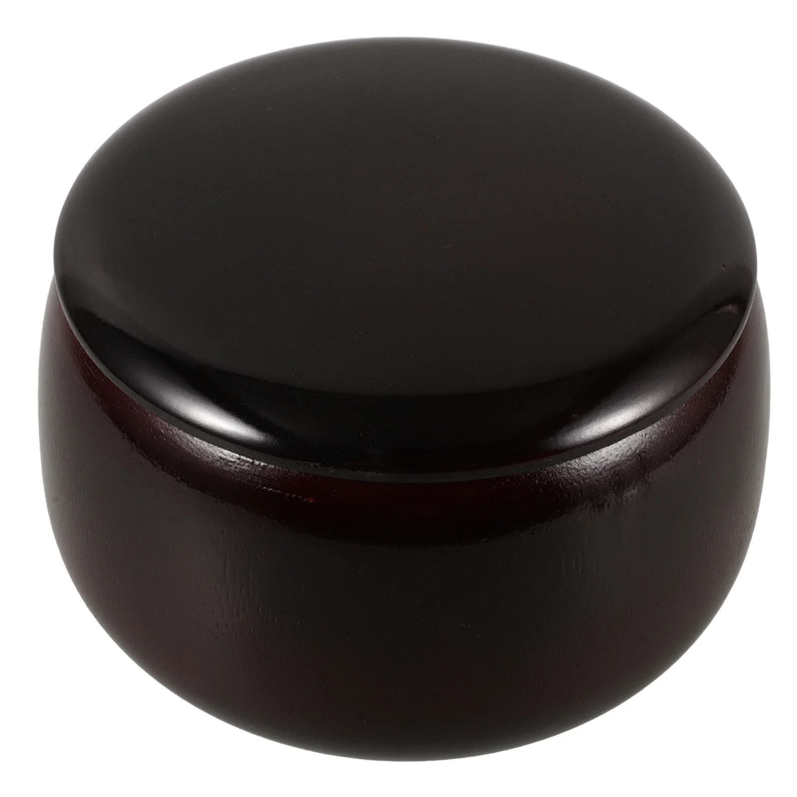 

Go Container Wooden Chess Pieces Holder Bowl With Spacious Round Design For Go Storage Ideal Board Bowl Adults