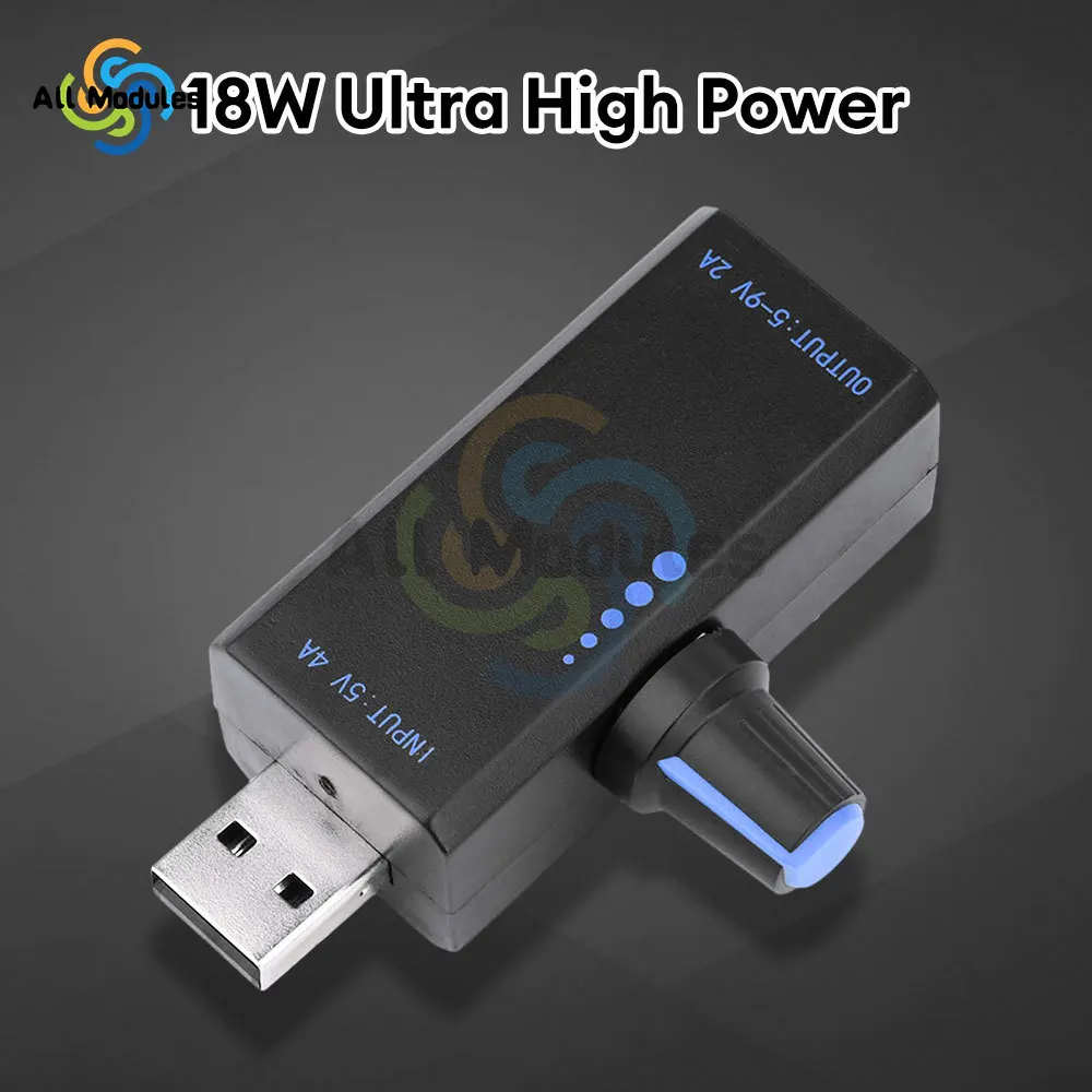 18W Dc5V 4A High Power Usb Induction Speed Controller Adjustable Control Fan Cooler Accessories Type-C Usb Interface