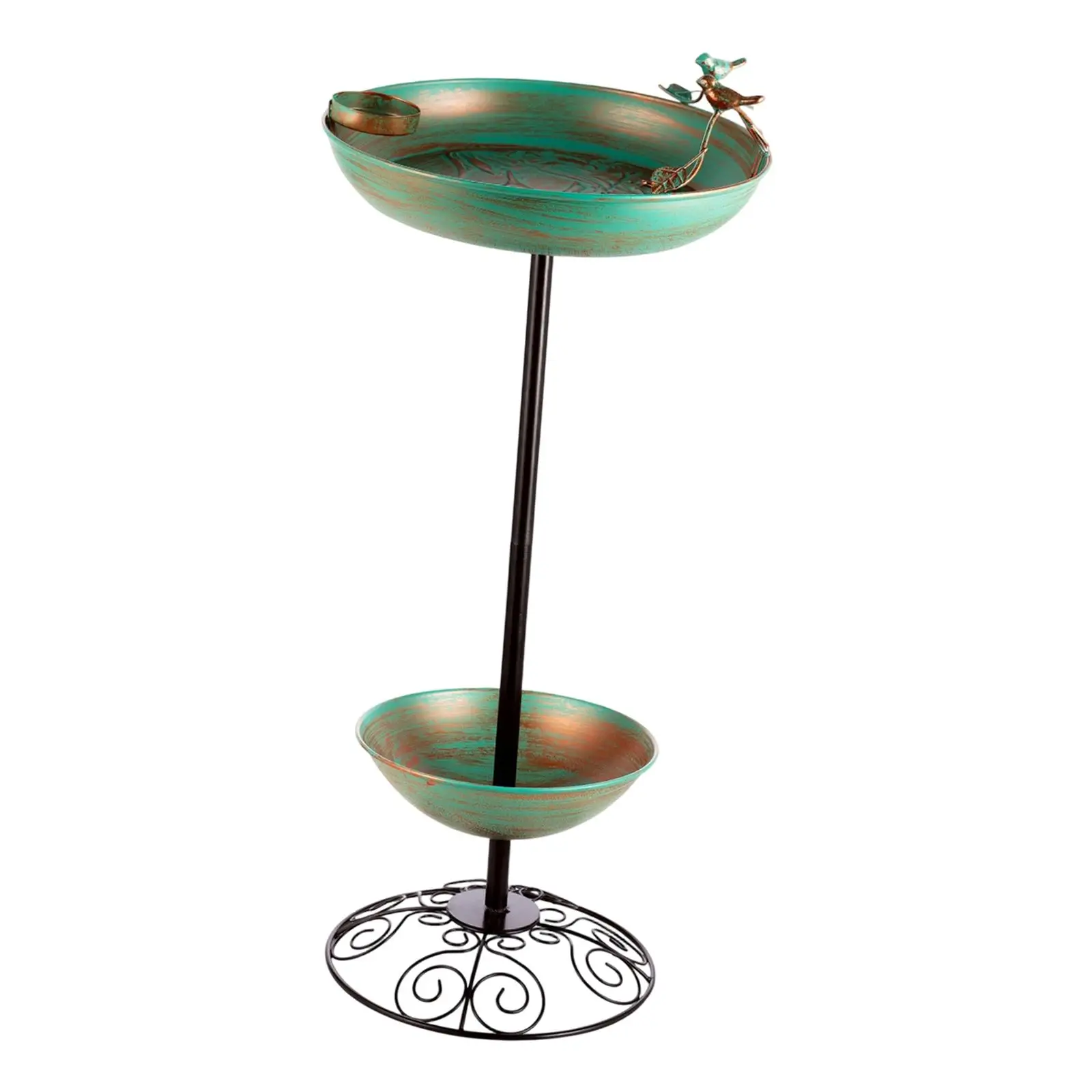 وحدة تغذية الطيور الطنانة في الهواء الطلق، معدنية شديدة التحمل ومتعددة الوظائف