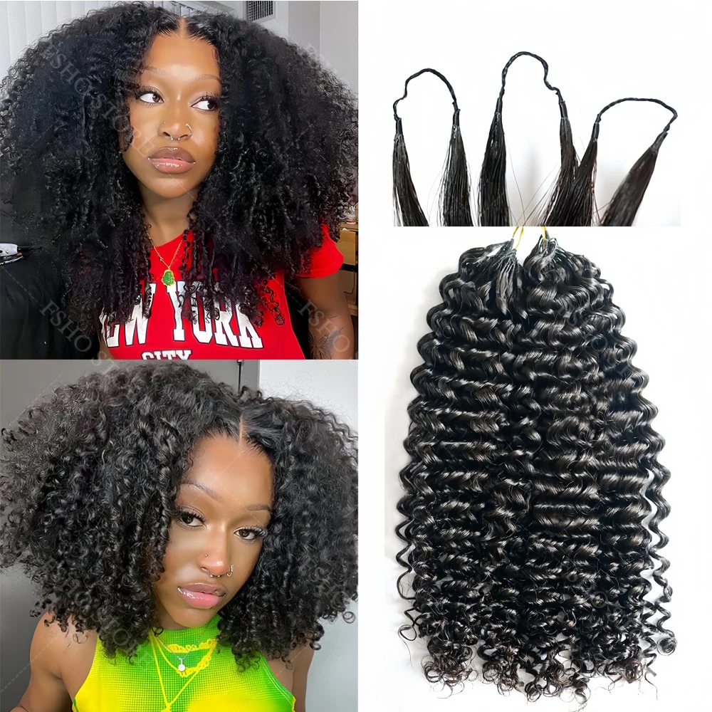 

Натуральные человеческие волосы для плетения крючком 12A: легкие, необработанные, афро-кудрявые, бразильские, девственные волосы для крепкого плетения крючком