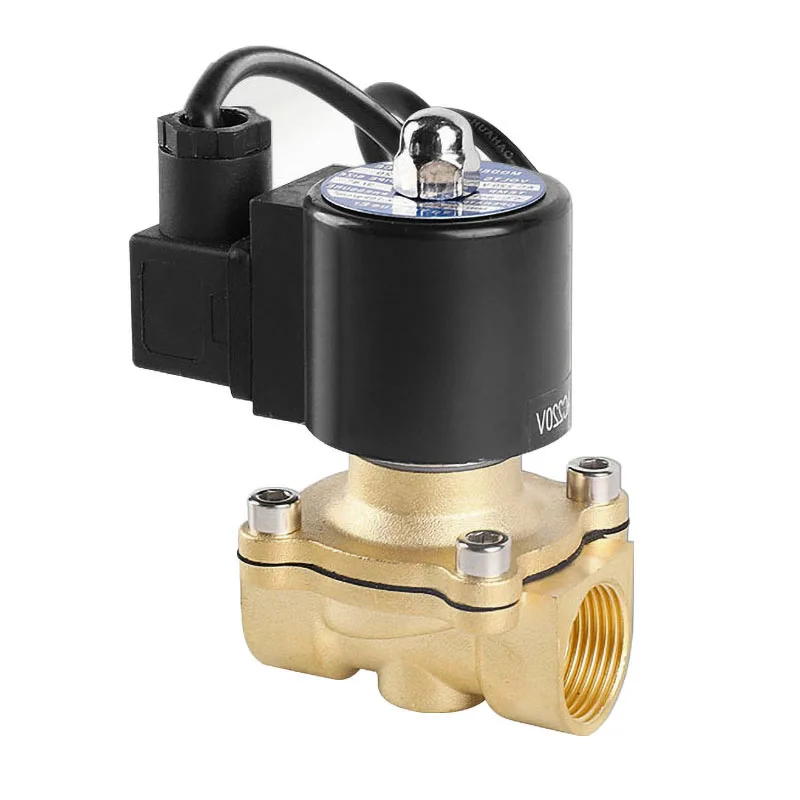 impermeavel fonte valvula solenoide valvula de bronze normalmente fechado para underwater ac 220v dc 24v 12v 11 2 01