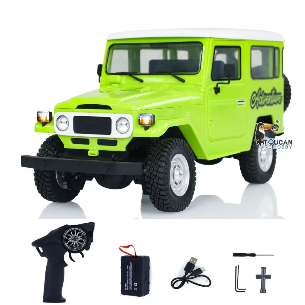 1/16 HG 4x4 RC Veicoli fuoristrada FJ40 Auto cingolata elettrica Giocattolo Modello Regali