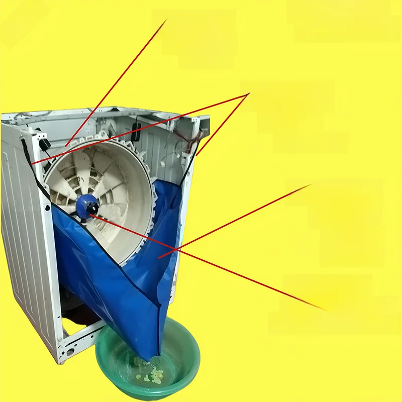 

Universal Profional Waing hine Drum Cleaning Tool Waterproof Bearing Non-Air Conditioner Cleaning Cover Water Collect...