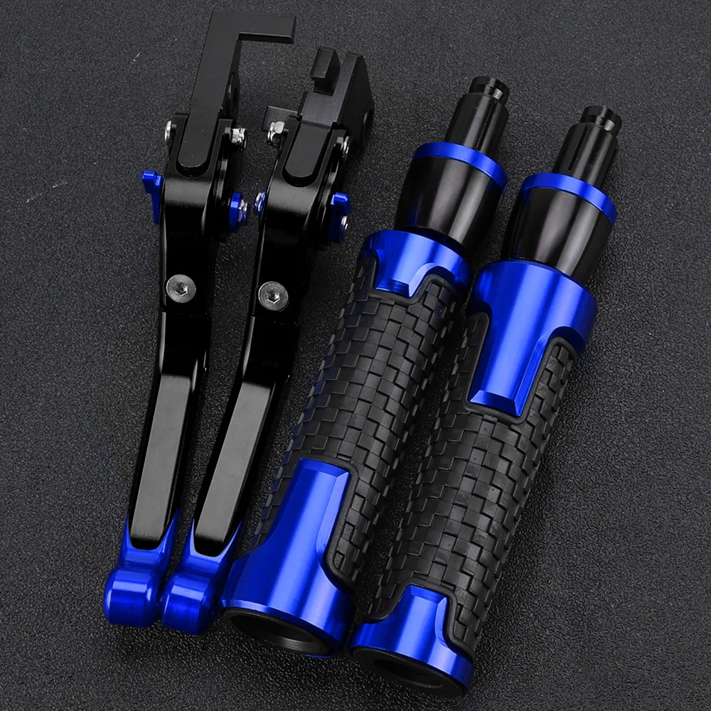 Motorcycle Accessories Brake Clutch Levers Handle Bar End Grips Caps For Yamaha XT660 XT660X XT660R XT 660 X R 2004-2017 2016