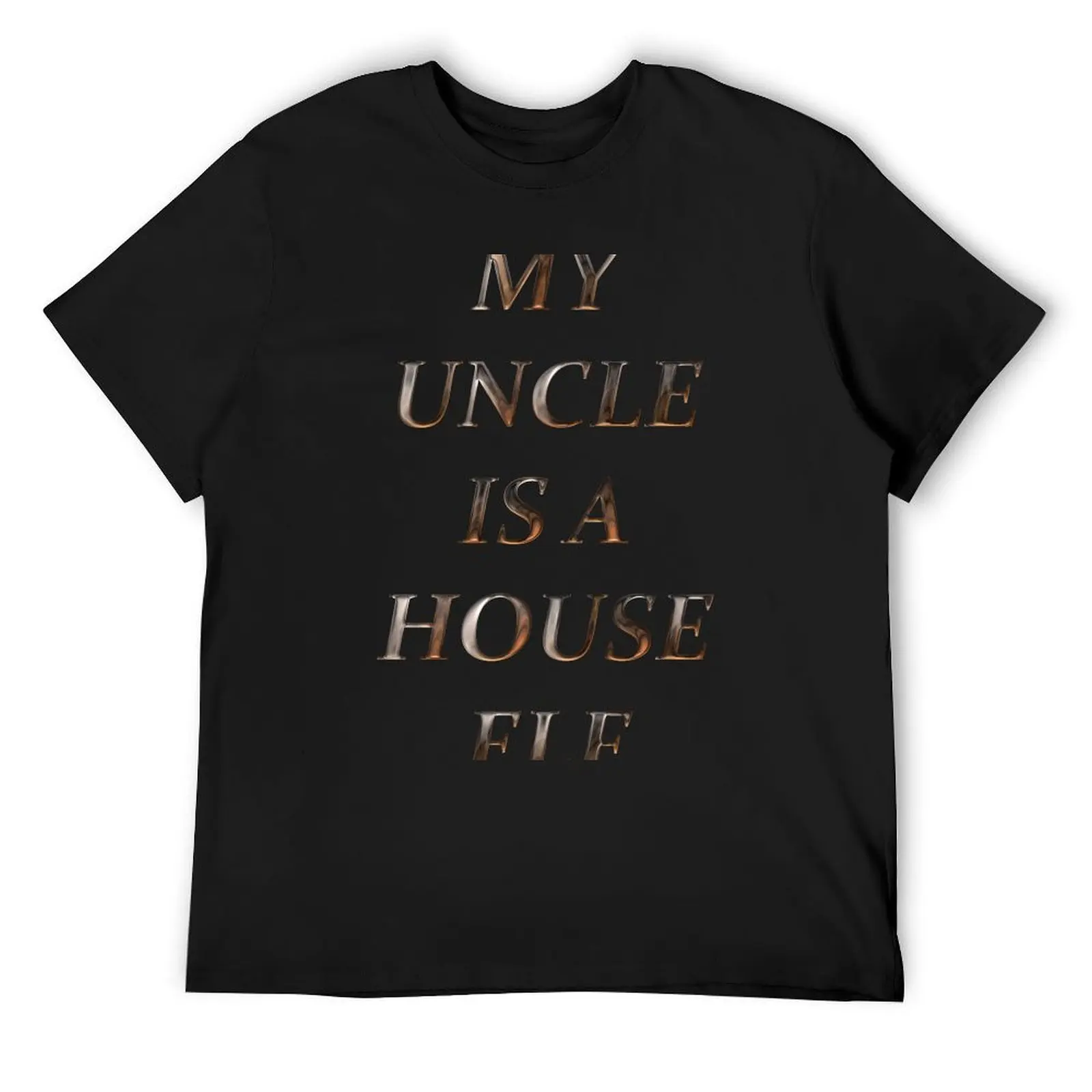 My Uncle Is A House Elf - Jacob Kowalski T-Shirt animal prinfor boys blanks plus size clothes mens plain t shirts