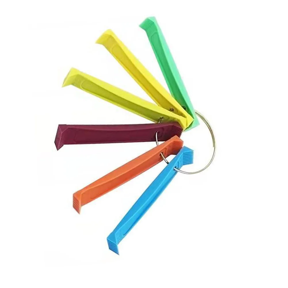 ملحقات مشط زعانف تكييف الهواء البلاستيكية، فرشاة زعانف المبرد العالمية لمجموعات مشط مكثف لنظام التبريد التلقائي