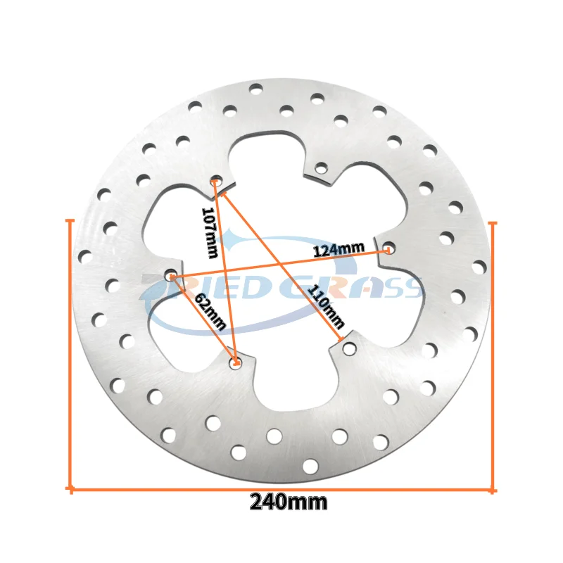 Motorcycle Rear Disc Brake Disc for BMW F650 1993 - 2009 F650CS 2000-2007 F650GS F650ST F 650 GS Daker 2004-2007