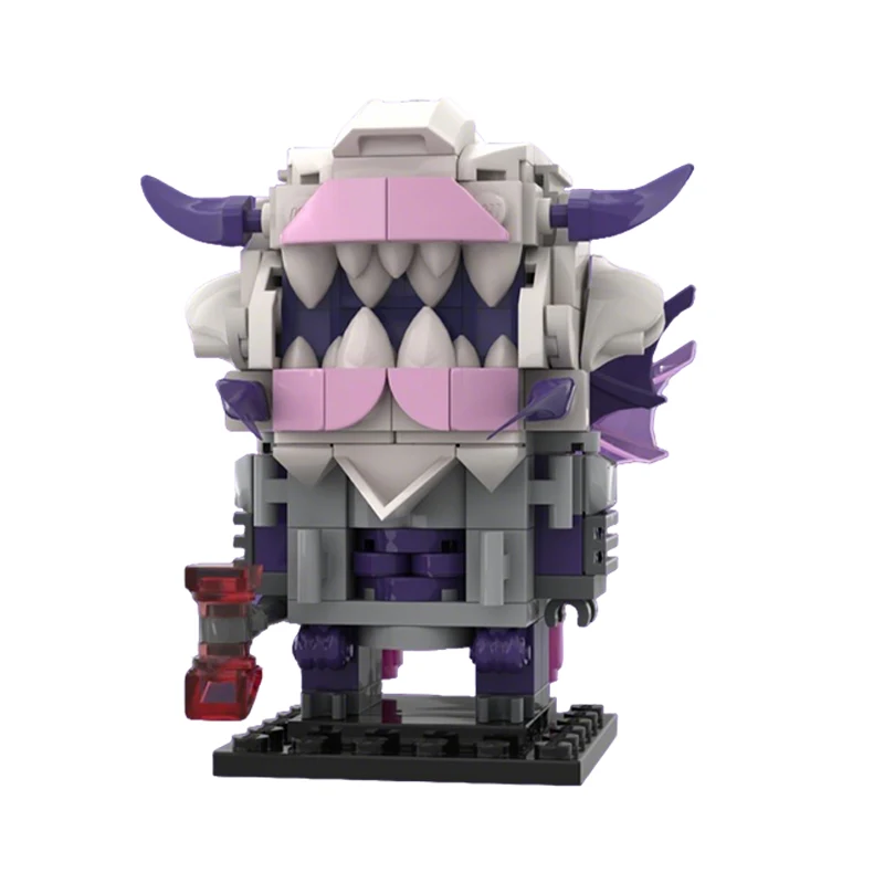 183 PCS Cartoon Dolls Winter Hunter Themed Model MOC Customize Modular Building Block Creative Design DIY Boys Holiday Toy Gifts