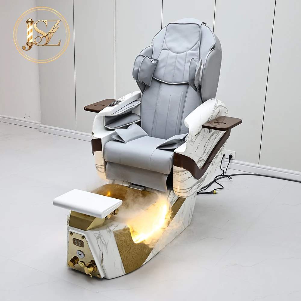 Luxury Pedicure Spa Chair Multifunctional Electric Massage Adjustable Recliner with Foot Soak and Fogging System - view 2