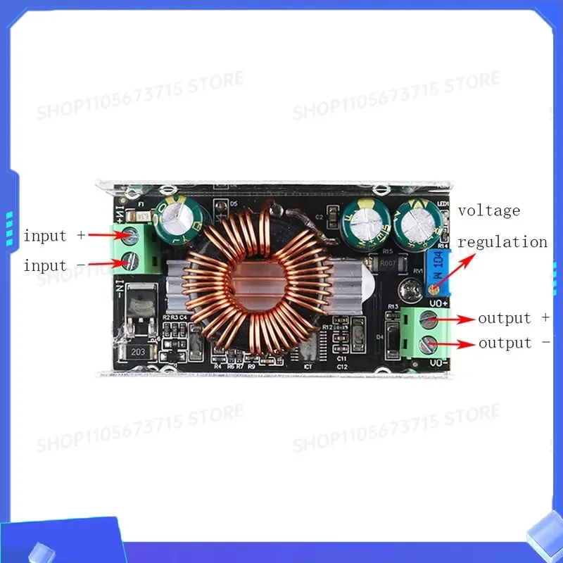 for 100W 6A DC-DC Buck Converter 12V 24V 36V 48V 60V 72V 86V 90V to 1.5V-60V Step-down Power Supply Module Voltage Regulator