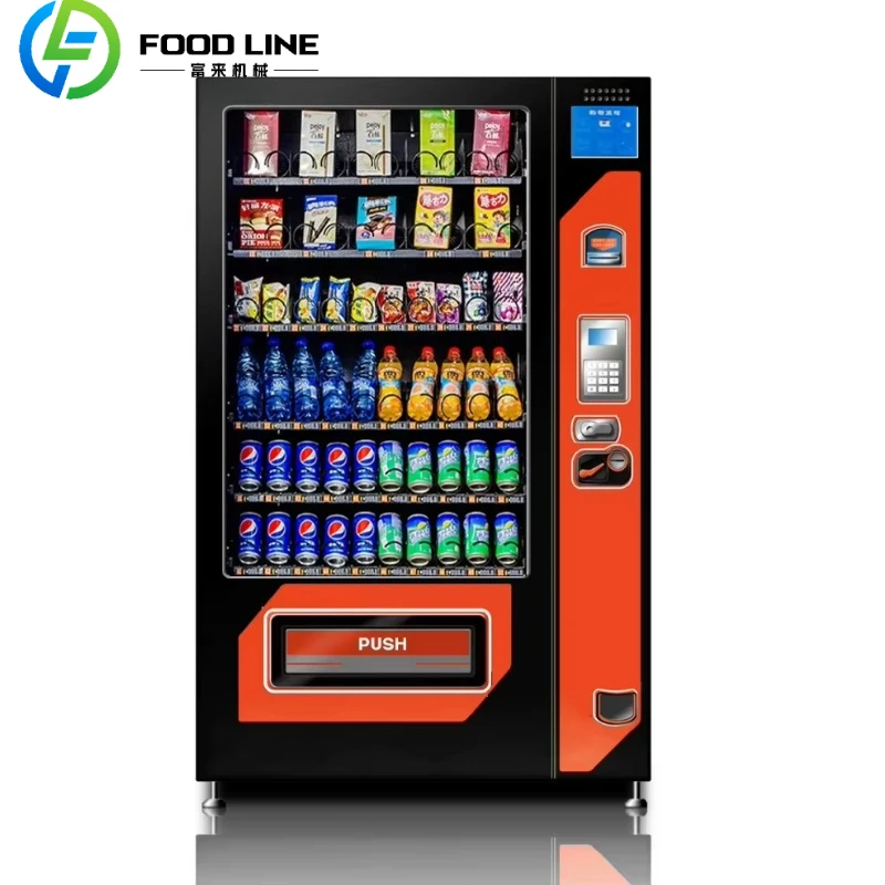 Customized Touch Screen Smart Mini Drinks and Snack Vending Machine Vending Machine for Foods and Drinks