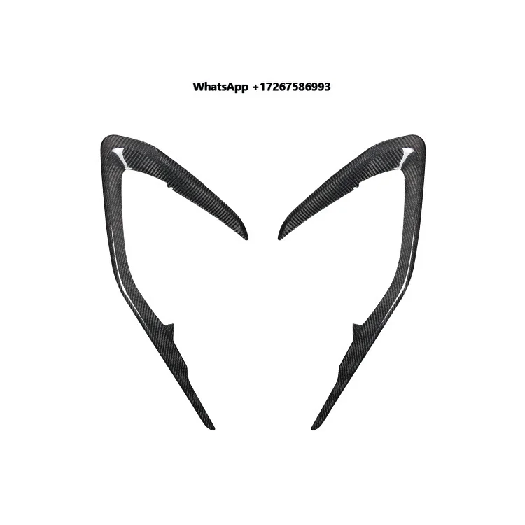 

ES Carbon Fiber Car Interior Accessories Inside Door Panel Trim for Camaro