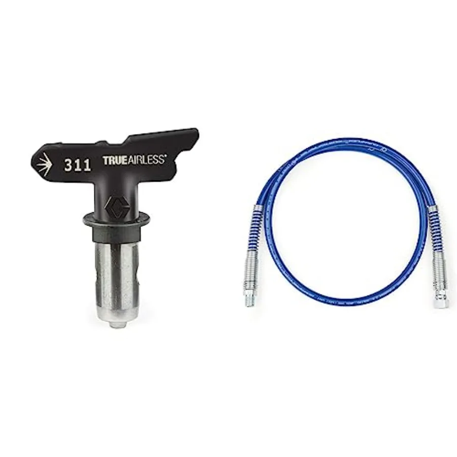 TrueAirless 311 Spray Tip and 4 ft Hose Whip Bundle
