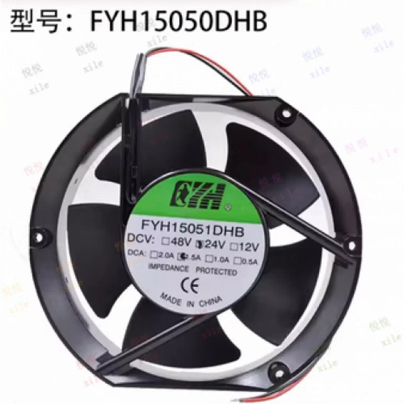 

L L FOR FYS FYH15050DHB 24v 1.5A 15CM 2-Wire Cooling Fan