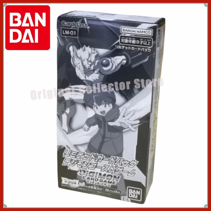 

Original Bandai Digimon Cards DTCG Japanese Digital Monster Battle Card LM-01 Ghost Game Replenish Bag Collect Child Gift