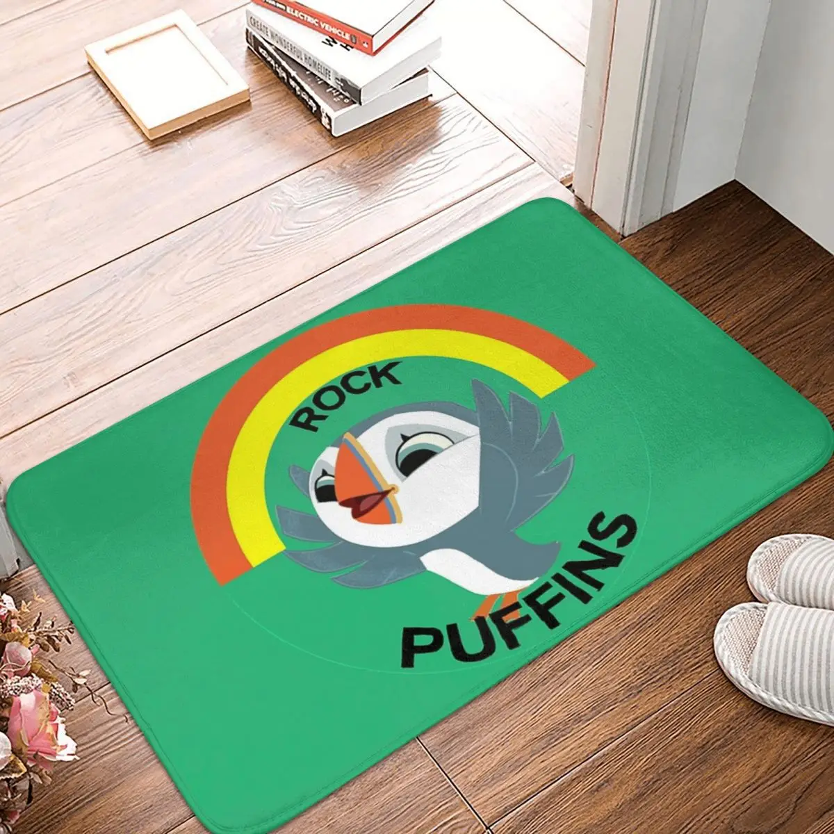 Puffin Rock Anti-slip Doormat Floor Mat Durable Carpet Rug for Kitchen Entrance Home Bedroom Footpad Mats