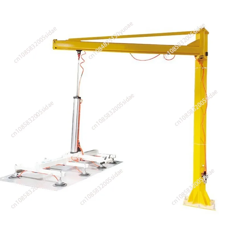 

Laser feeding vacuum chuck cantilever crane stainless steel plate cutting pneumatic rocker arm