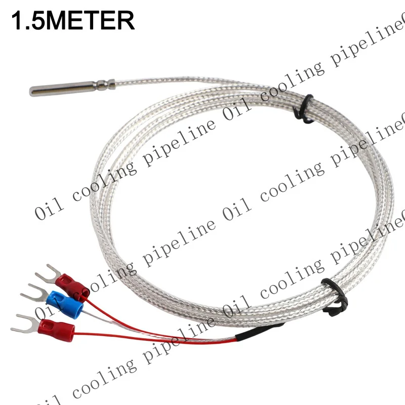 A+ Temperature Measurement with Pt100 Waterproof Sensor Probe Stainless Steel