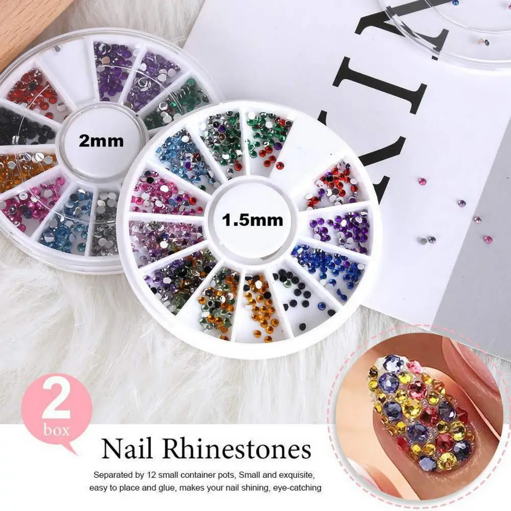 Hoge Nagelborstel Prachtige Nail Art Borstel Set Voor Gedetailleerde Gebruiksvriendelijke Manicure Ergonomische Handgreep Goud Zilverdraad Strass