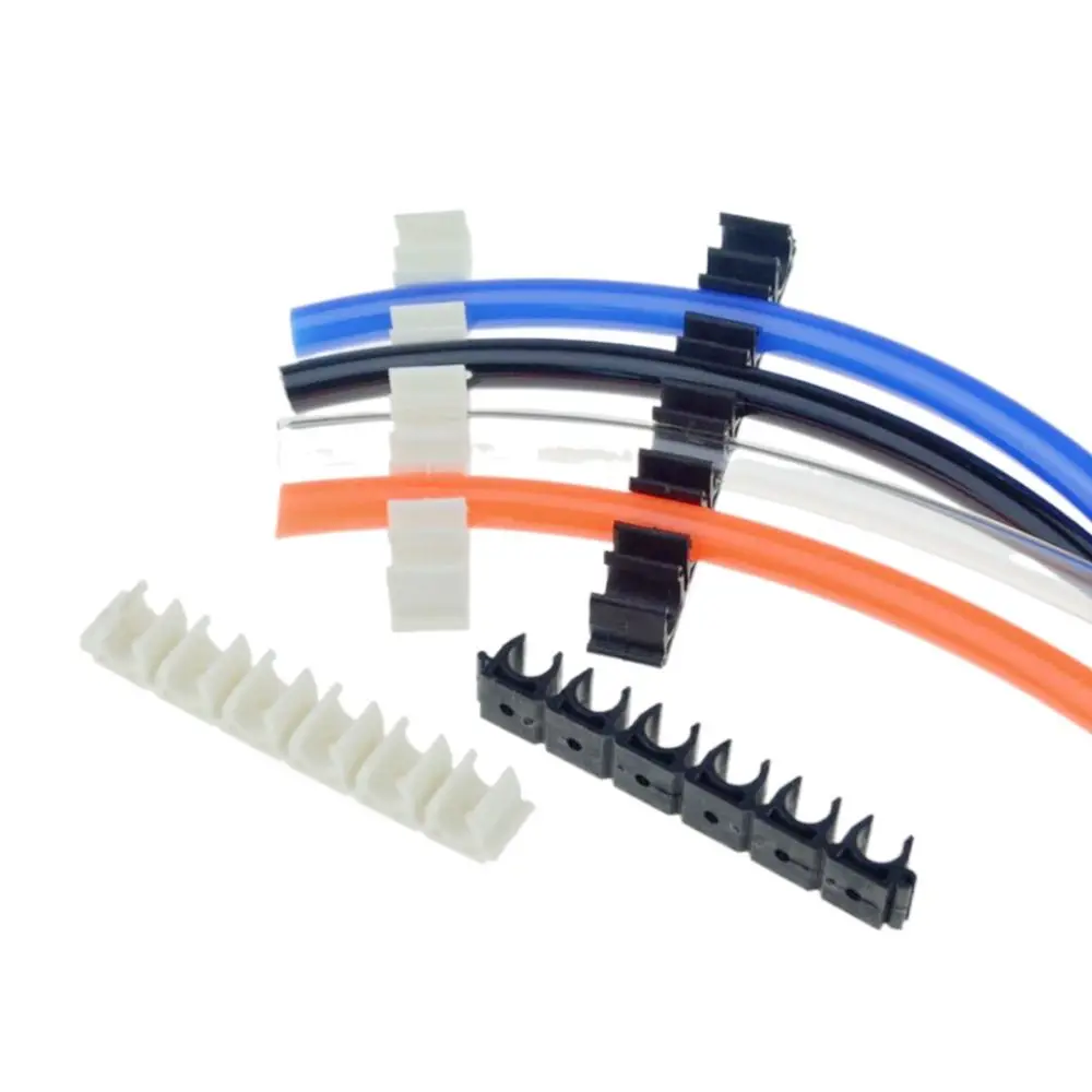 Air Hose Hose Clamp Fixing 4mm 6mm 8mm 10mm 12mm Water Pipe Holder 6 Way Gas Compressor Diversion Flow Clip