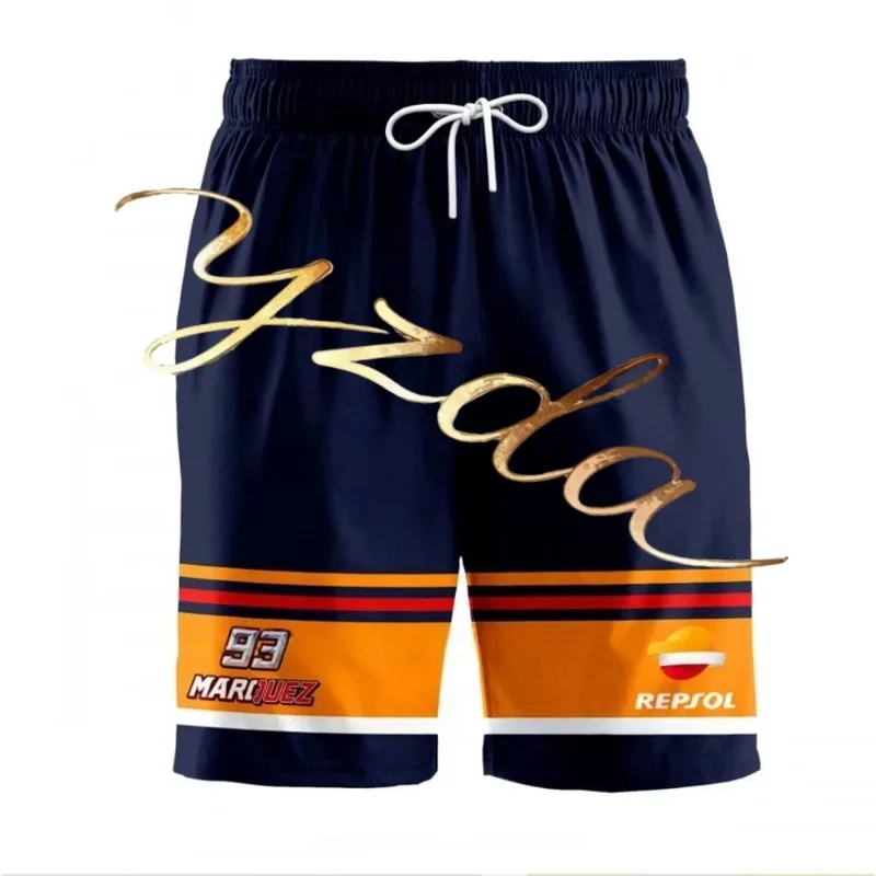 

2025 мужские и женские мотоциклетные штаны Mark Marquez 93, внедорожные мотоциклетные спортивные штаны, быстросохнущие дышащие шорты