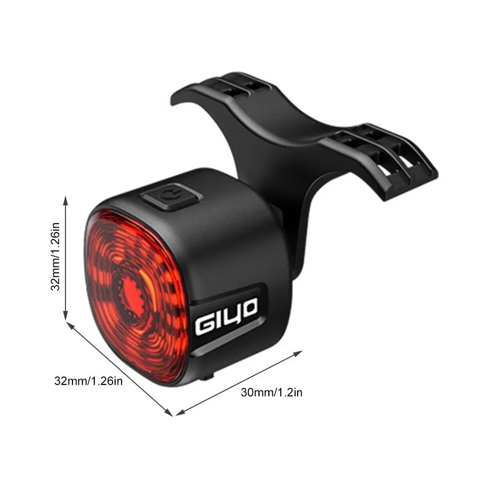 AliExpress GIYO GlYO Bicycle Tail Light - Smart with Auto Brake Sensing / Non-Smart Option - IP66 Waterproof USB Rechargeable for MTB/Road Bike
