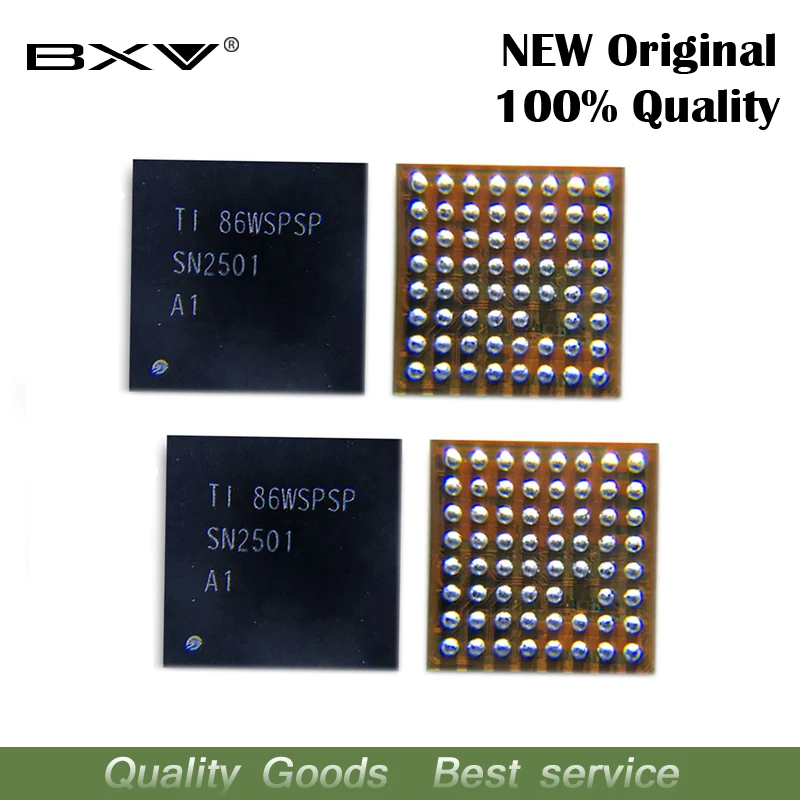 5PCS  NEW ORIGINAL SN2501 U3300  SN2501A1  63pin TIGRIS T1 charging charger ic chip for 8 8plus X BGA