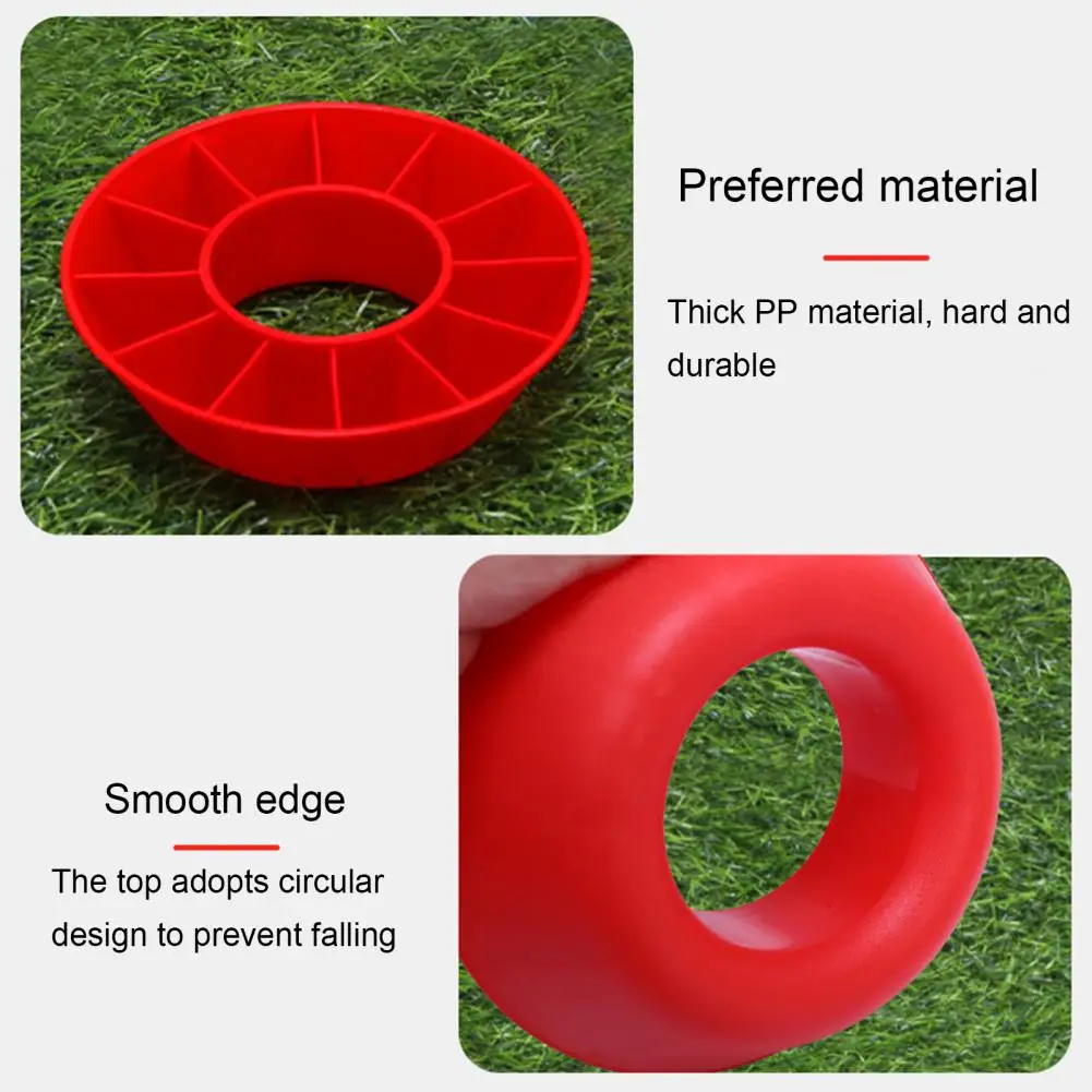 1/10 Pack Bowling Ball Cup Stand Ball Bearing Holder Sports Ball Displaying Rack for Basketball Football Volleyball Rugby