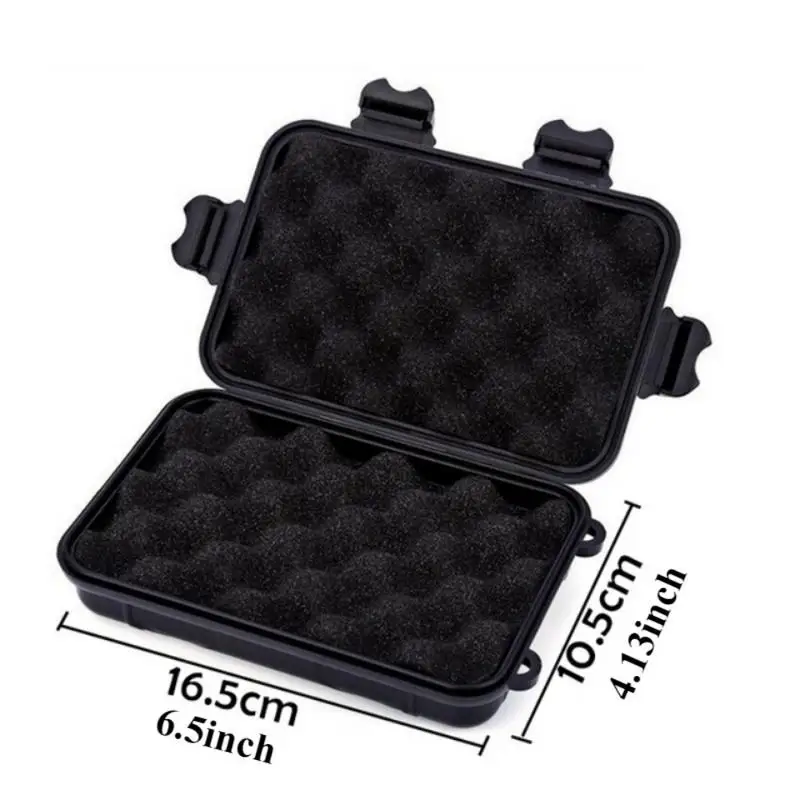 1Pc Outdoor Plastic Waterproof Sealed Survival Box Container Camping Travel Storage