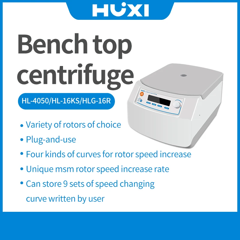 Laboratory Centrifuge 50ml/15ml/10ml Bench Top Lab Low Speed Centrifuge