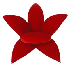 Flower Chair Simple Modern Single Person Fabric Leisure Decoration Ornament