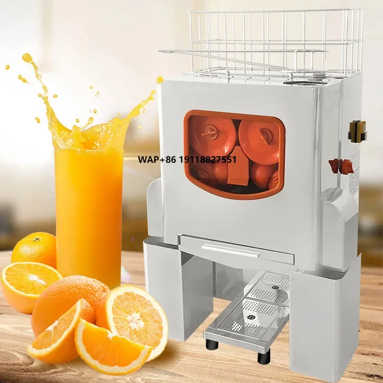 

Commercial Electric Orange Juicer Machine Automatic Lime Orange Squeezer with Bowl Juicer Strainer