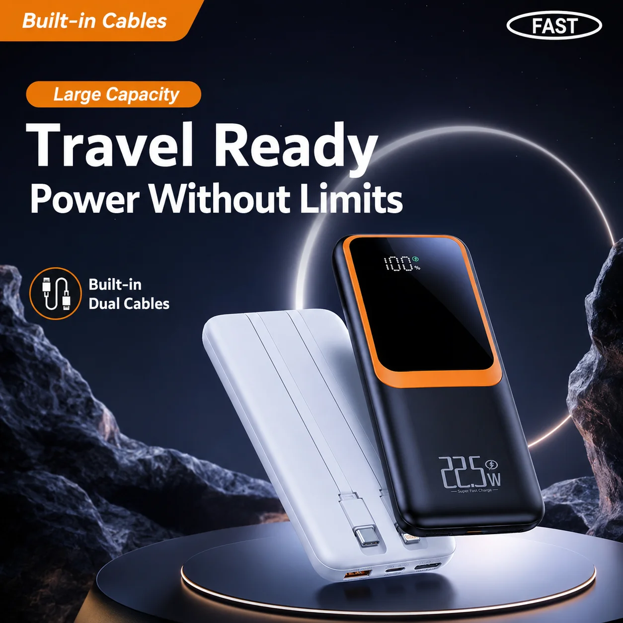 Power Bank 20000mAh External Large Battery