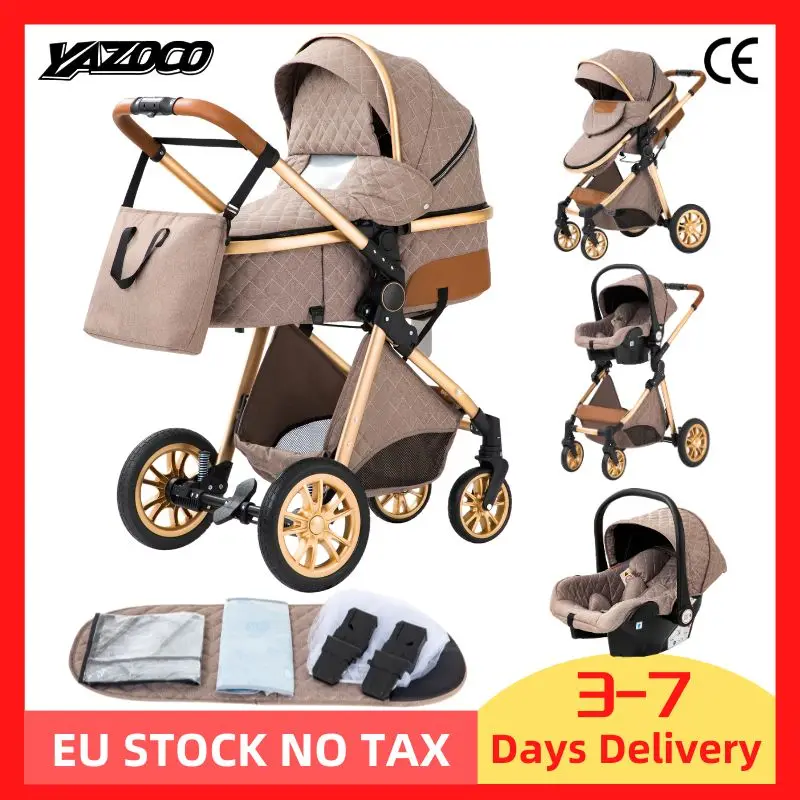 Baby stroller 3 in1,four wheel stroller,2 in 1 baby car,Lightweight strollers,Mutifunction Strollers,baby carriage,Poussette