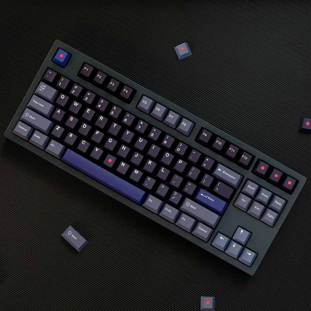 129 teclas gmk tp pontos vermelhos keycaps perfil cereja pbt tampa da chave de sublimação de tinta para mx switch tampas de teclado mecânico