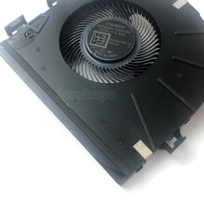 Nuevo ventilador de refrigeración Original para CPU de ordenador portátil para HP Elitebook 850 855 G7 radiador enfriador EG75050S1-1C020-S9A ND85C21-19G14 M05261-001