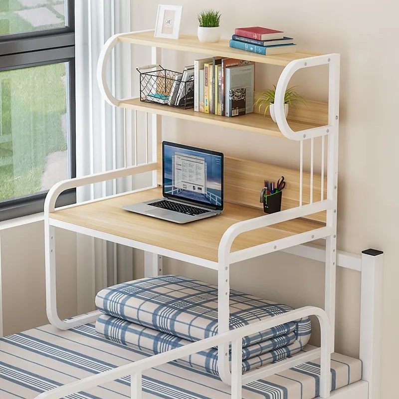 College student dormitory artifact bed desk, lazy table upper and lower bunk simple school notebook table multi-function