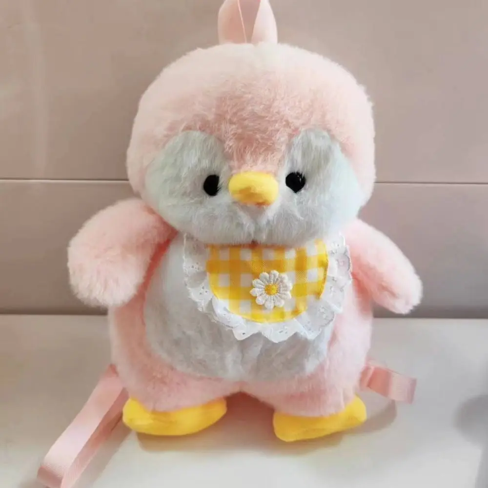 

Милая плюшевая игрушка, фартук, рюкзак с пингвином, плюшевая детская школьная сумка большой вместимости, кукла JK, Лолита, сумка на плечо с животными, студенческая сумка