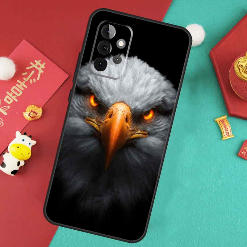 Eagle Hawk Bird Animal Case For Samsung Galaxy A13 A33 A53 A15 A25 A35 A55 A54 A34 A14 A71 A51 A12 A32 A52 Cover