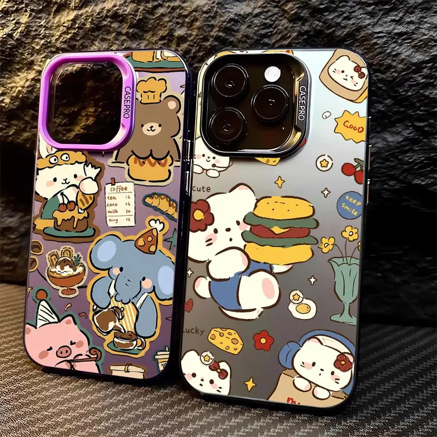 Retro Cat Cute Case for Samsung Galaxy A71 A72 A73 A10 A51 A30 A52s A20s A05 A03 Core A50 A20 A31 A21s Soft Cover