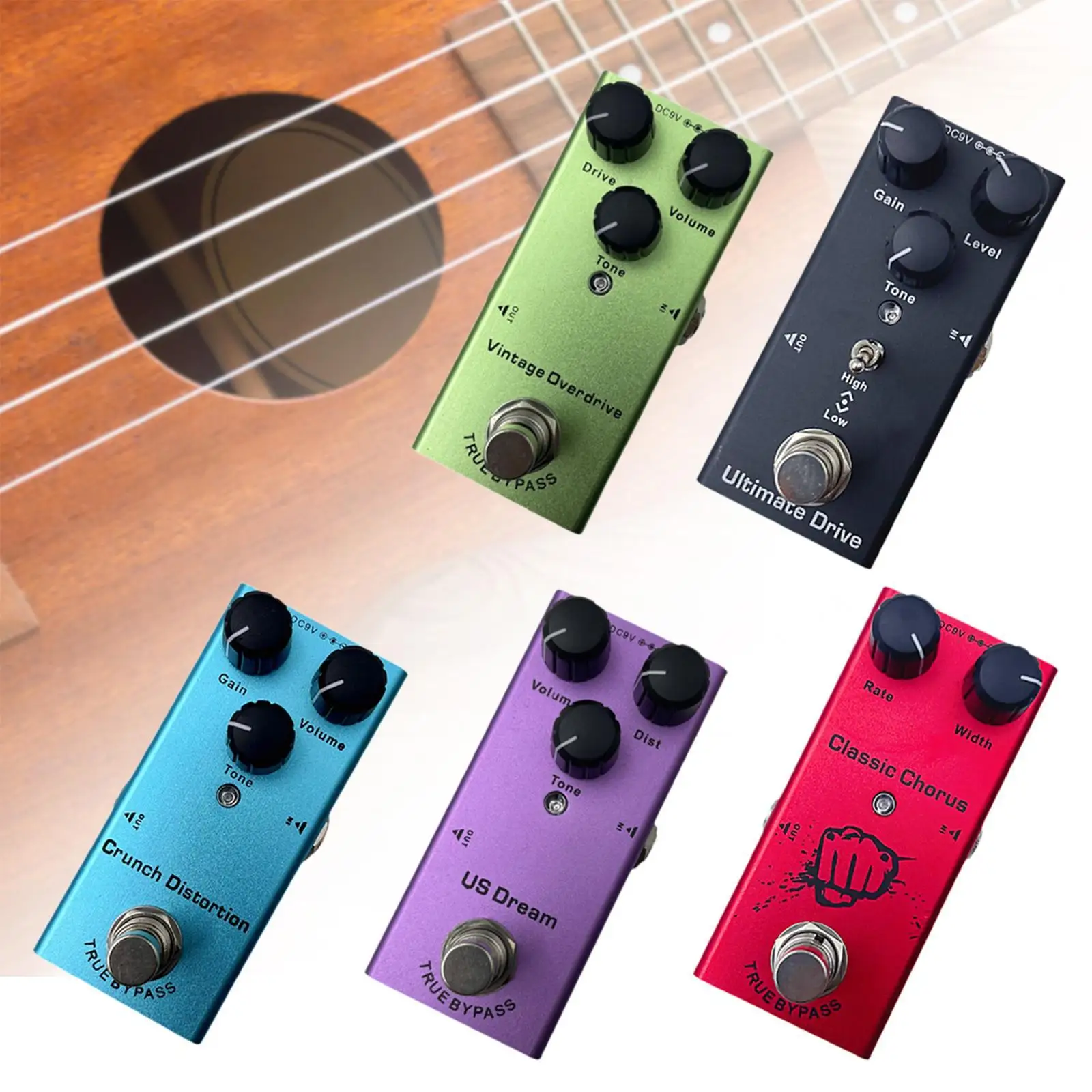 

Electric Guitar Pedal Stereo Professional for Performance Stage Practice