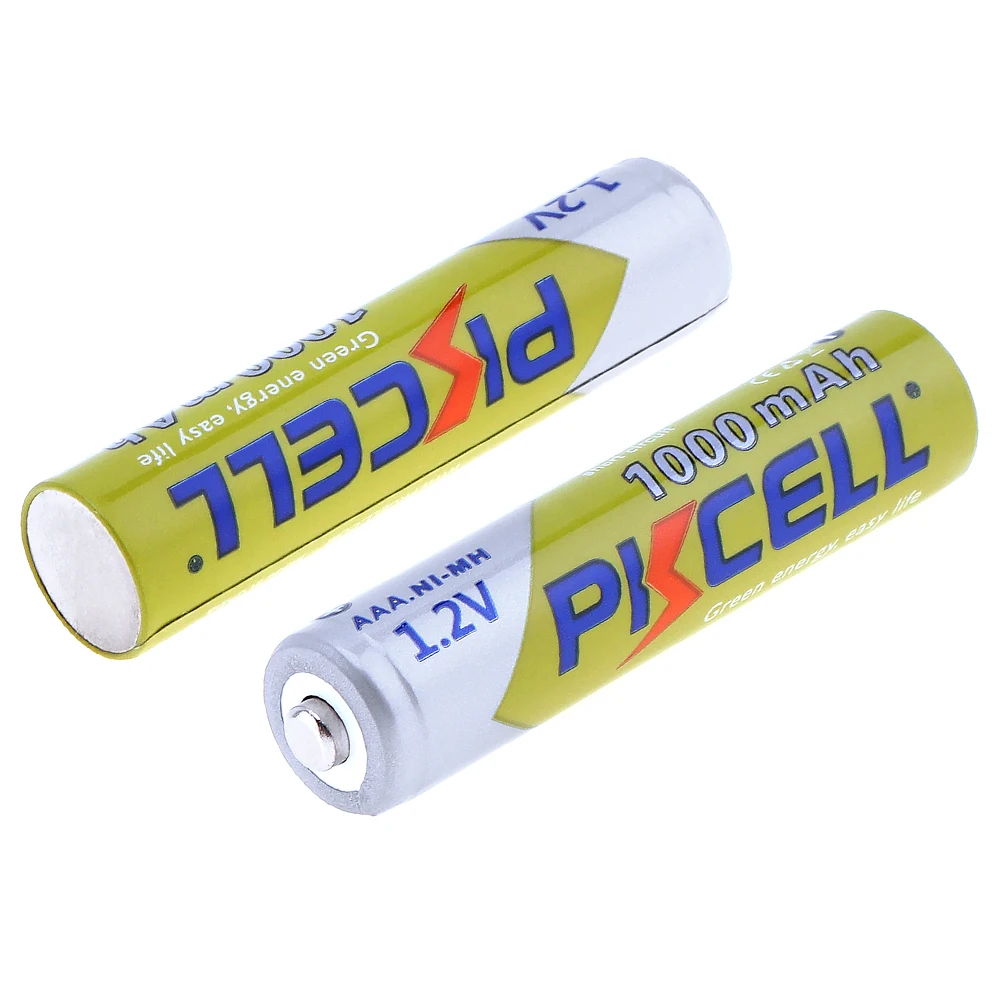 16-48 قطعة PKCELL AAA بطارية 1000mAh 3A 1.2 فولت ni-mh AAA بطارية قابلة للشحن Baterias لعبة مصباح يدوي الكاميرا