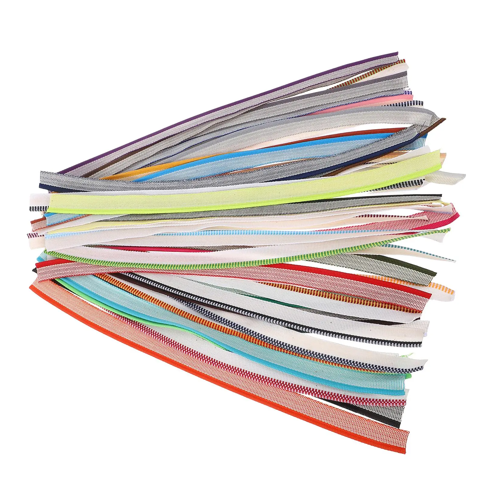 

48 Pcs Book Binding Supplies Headband Endbands DIY Kit Strap Versatile Colors Weave Adjustable Length Easy Adhesion