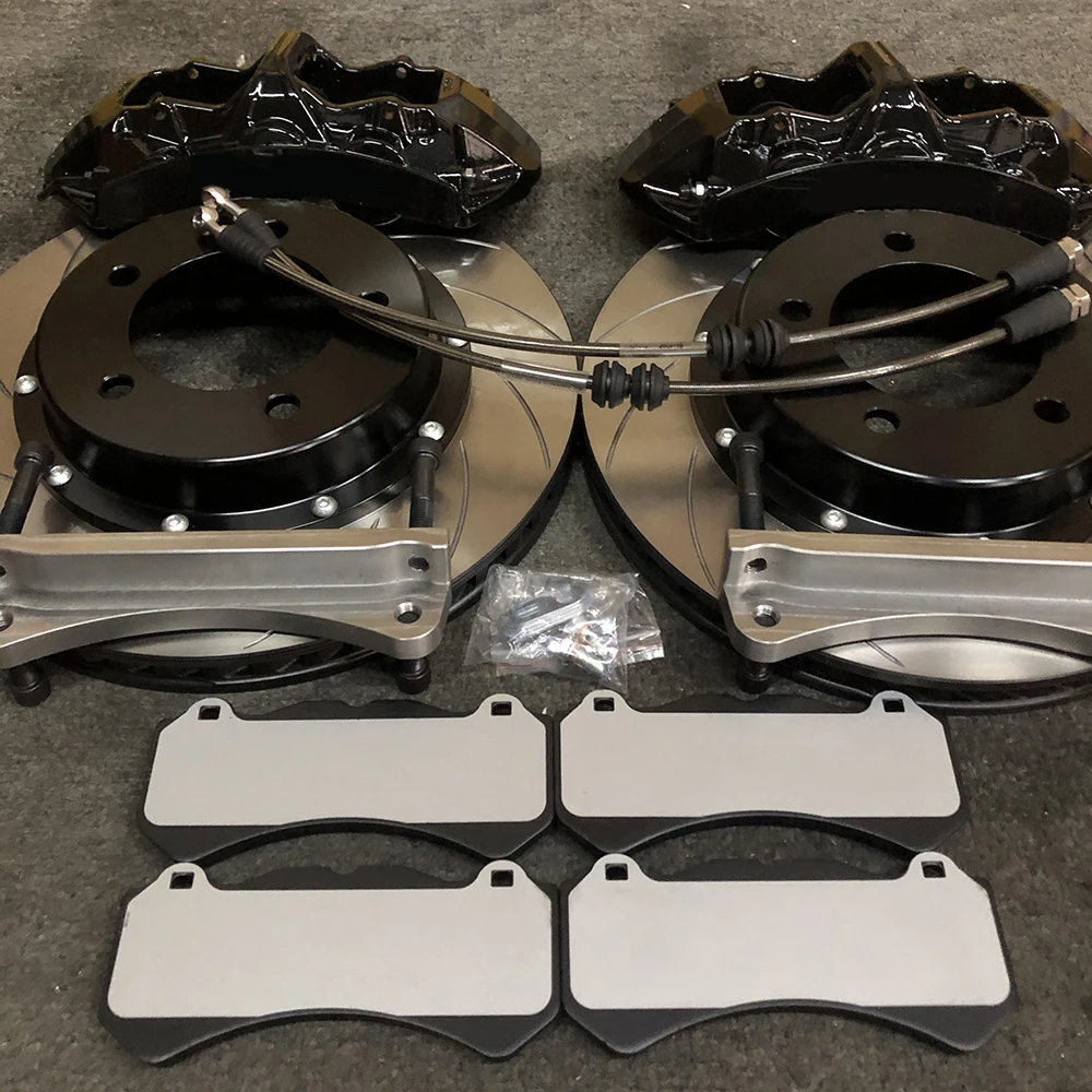 High performance  six piston calipers with 380*34mm brake discs