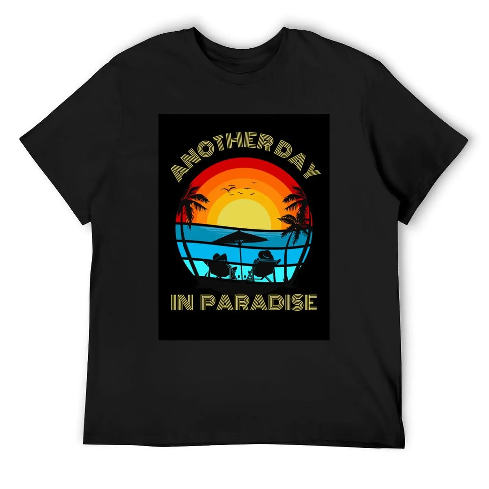 

Another Day in Paradise T-Shirt graphic shirts cute clothes oversized anime mens t shirt