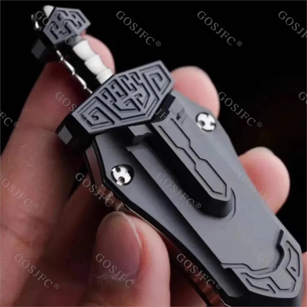 Offerta speciale limitata 3 pezzi Confezione di giocattoli Fidget per adulti EDC Push Slider Giocattolo antistress Accessori da scrivania per ufficio Giocattolo novità